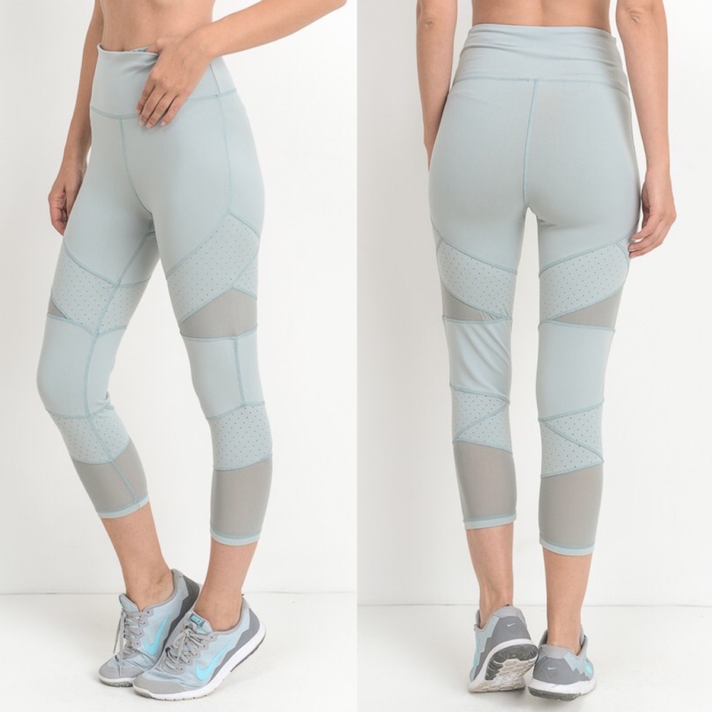 JILLIAN Workout Leggings - MINT - Picture 2 of 2